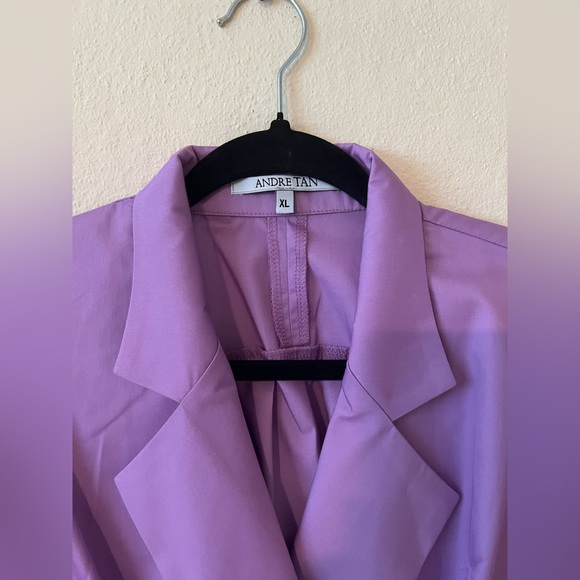 Andre Tan Chic Lavender Midi Dress - Picture 5 of 6